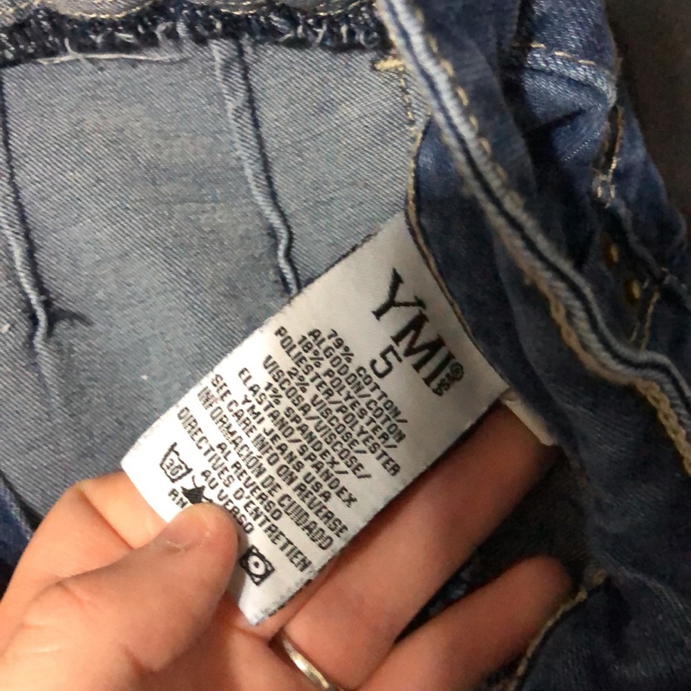 YMI size 5 mid-rise skinny jeans - Picture 5 of 5